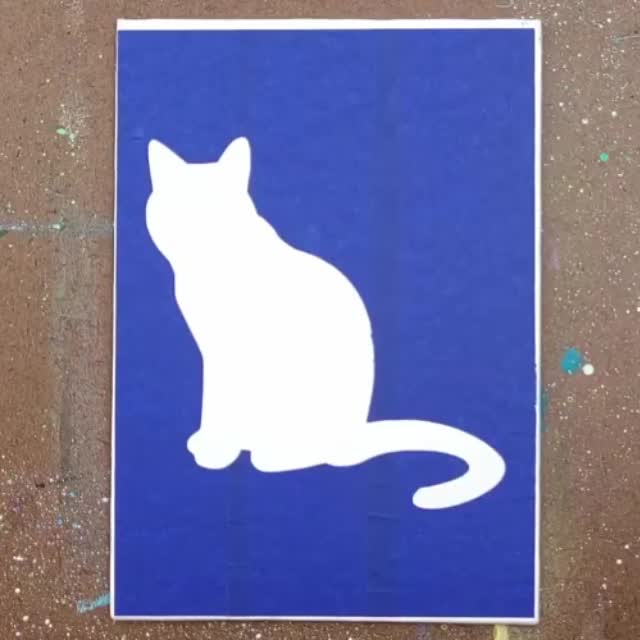 космический кот Гиф - Гифис