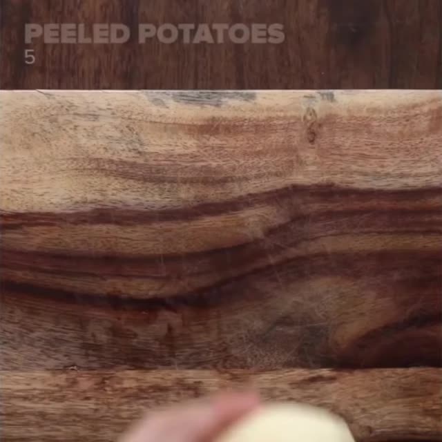 лазанья из картошки и ветчины Гиф - Гифис
