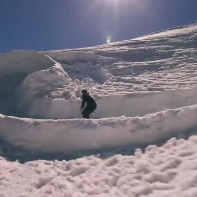 лыжный скилл Гиф - Гифис