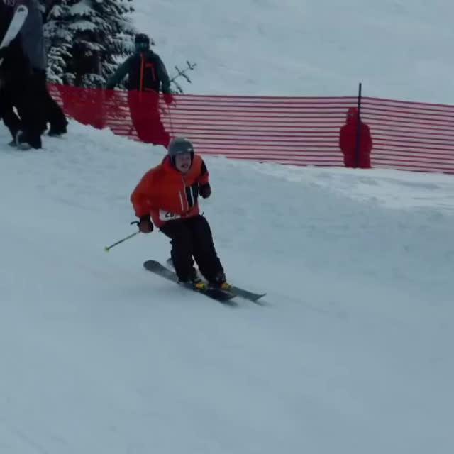 сальто на лыжах Гиф - Гифис